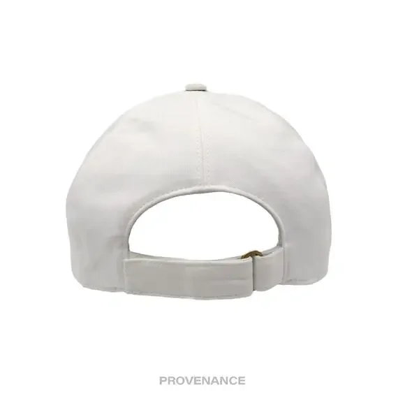 🔴 Gucci Campaign Hat Cap - White